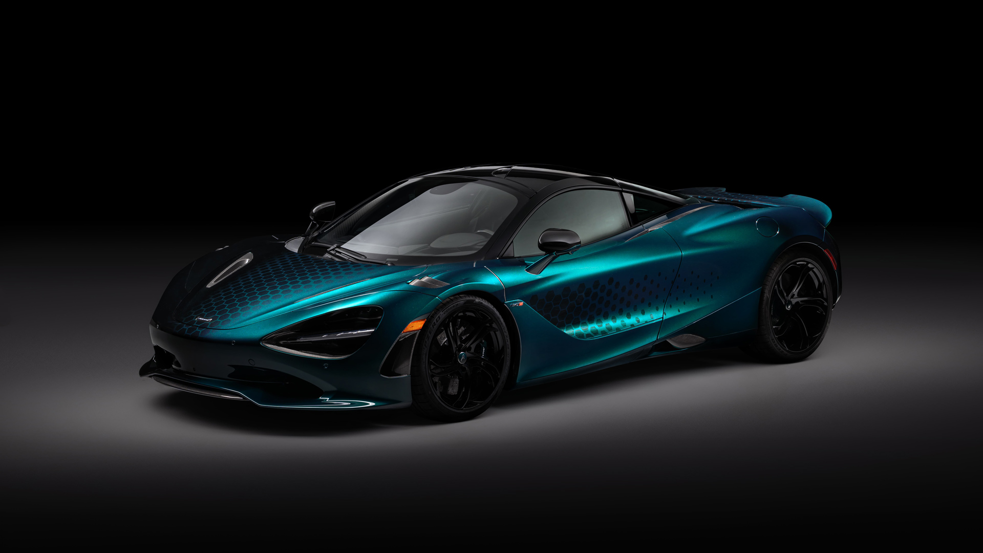 MSO Metallic teal McLaren 720S.
