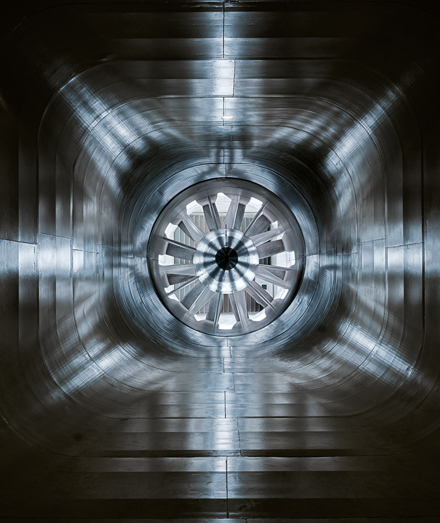 McLaren Technology Centre wind tunnel.