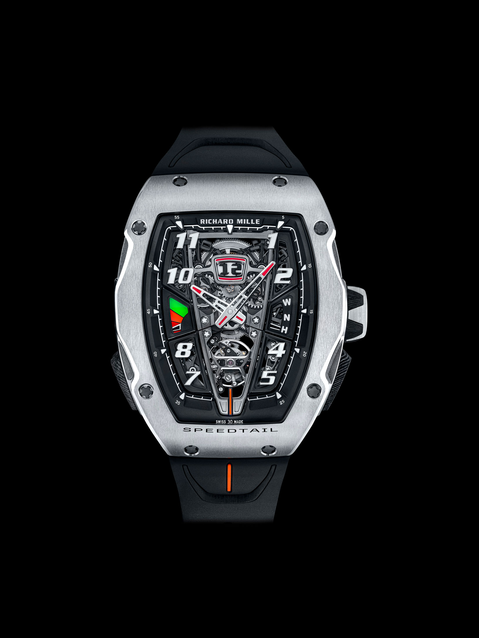 The Richard Mille RM 40-01 Speedtail watch.
