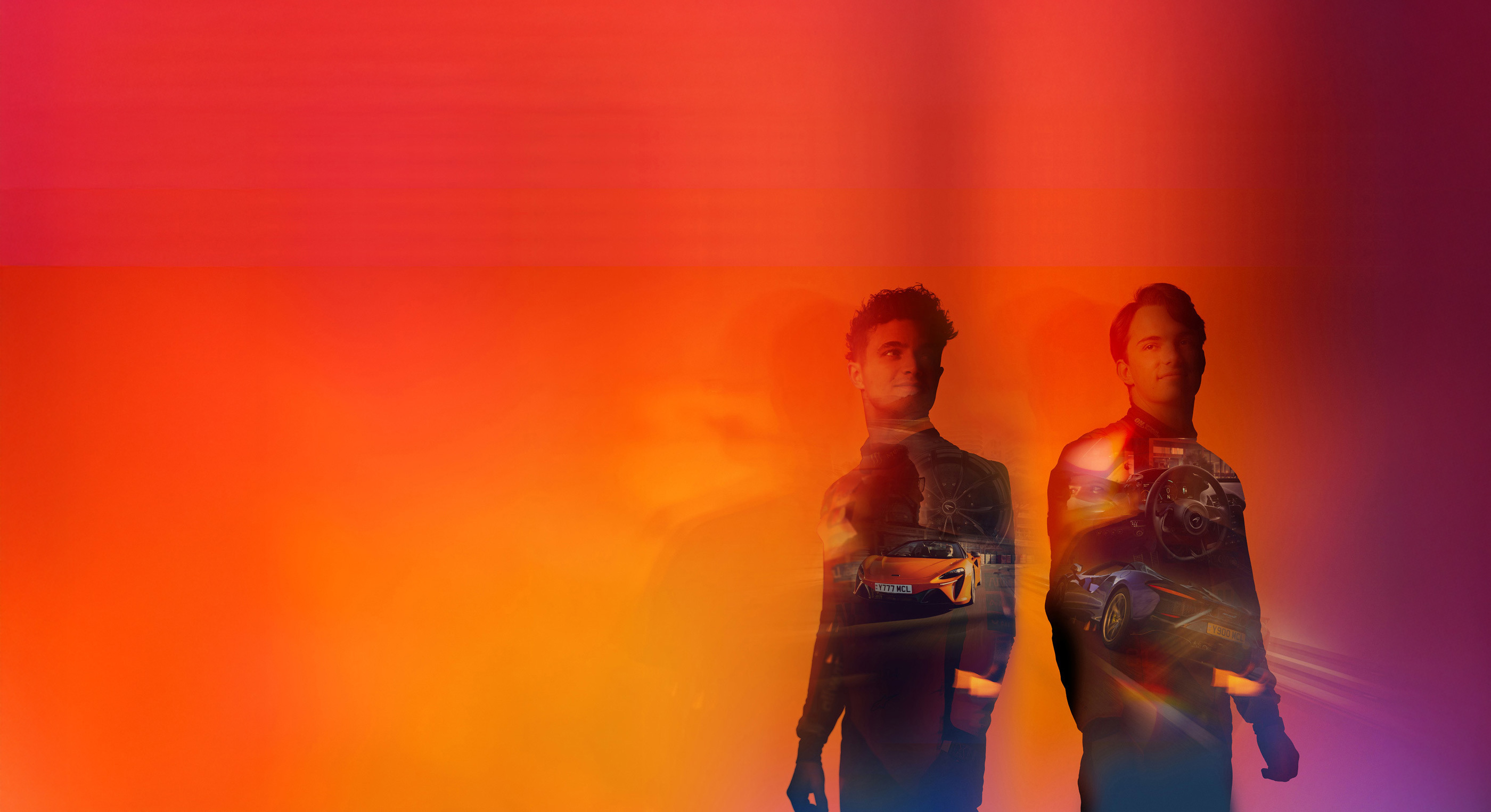 Lando Norris and Oscar Piastri.